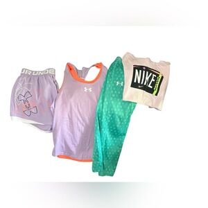 Under Armour and Nike Activewear Set